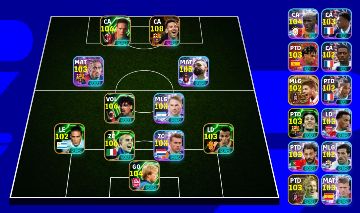 CONTA DE EFOOTBALL COM MESSI BLITZ E SALAH BLITZ