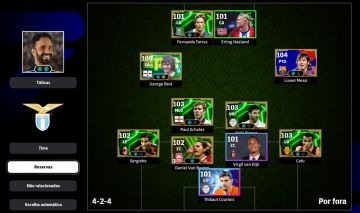 CONTA eFOOTBALL STEAM | GEORGE BEST 109, MESSI 104, HAALAND + LENDAS!
