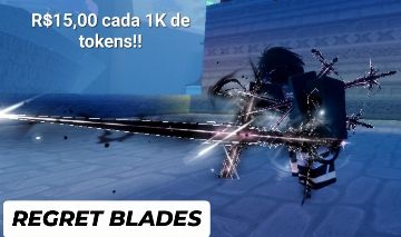 Roblox Blade ball - Tokens, espadas e emotes.