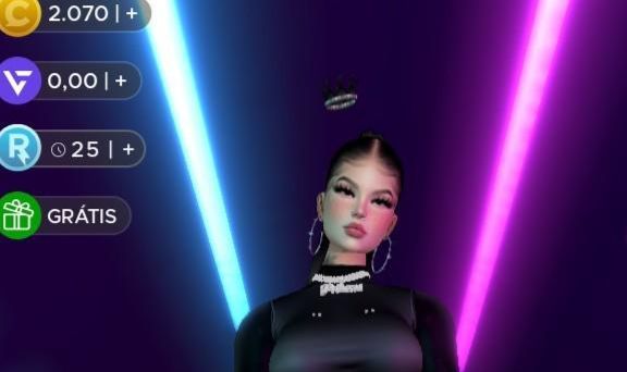 Conta IMVU feminina