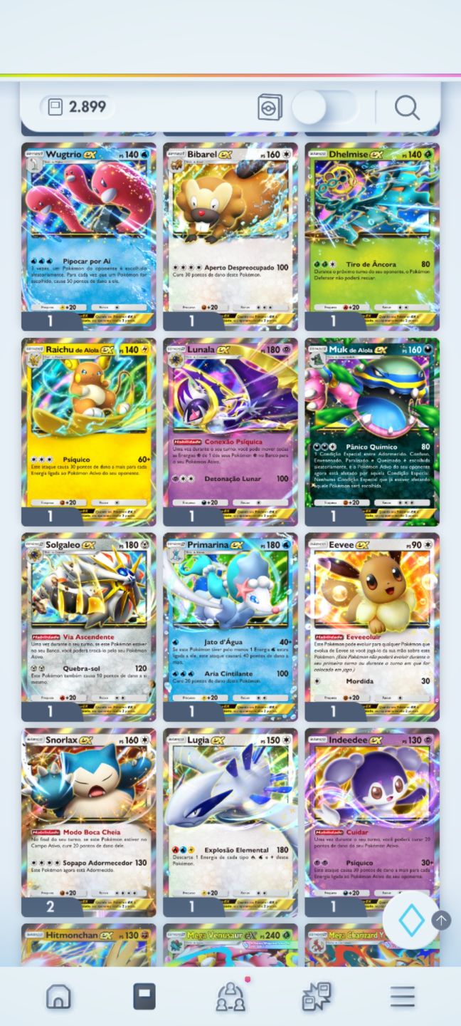 Conta Pokémon TCG Pocket - Deck principal Zoroak+Butterfree