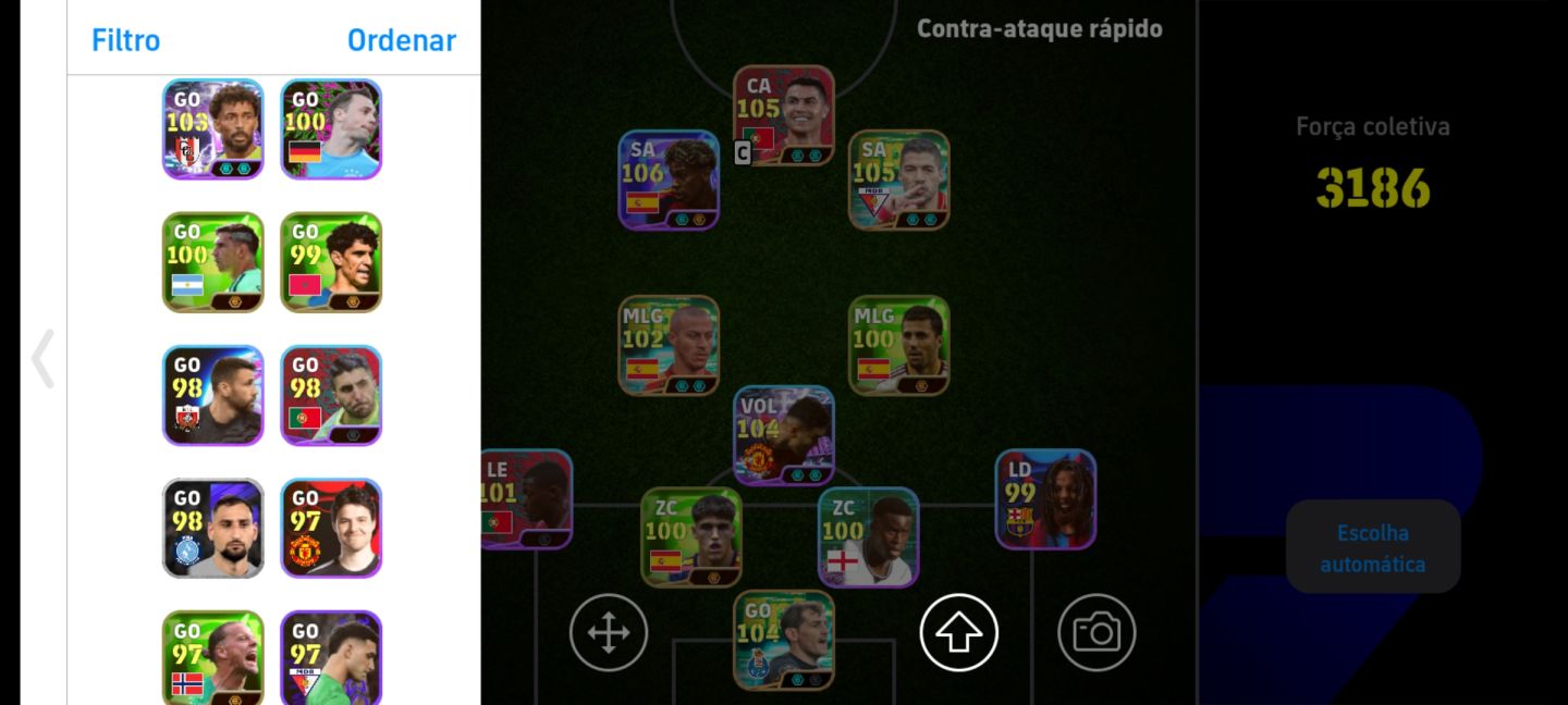CONTA EFOOTBALL, CHEIO DE EPICOS E SHOWTIMES