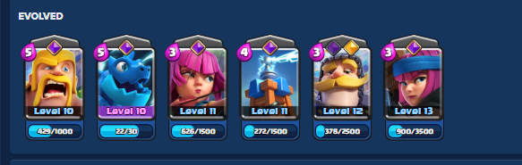 Conta de clash royale 8k troféus