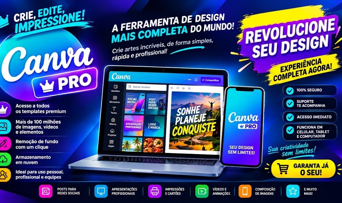 O MELHOR DO DISAGNE CANVA