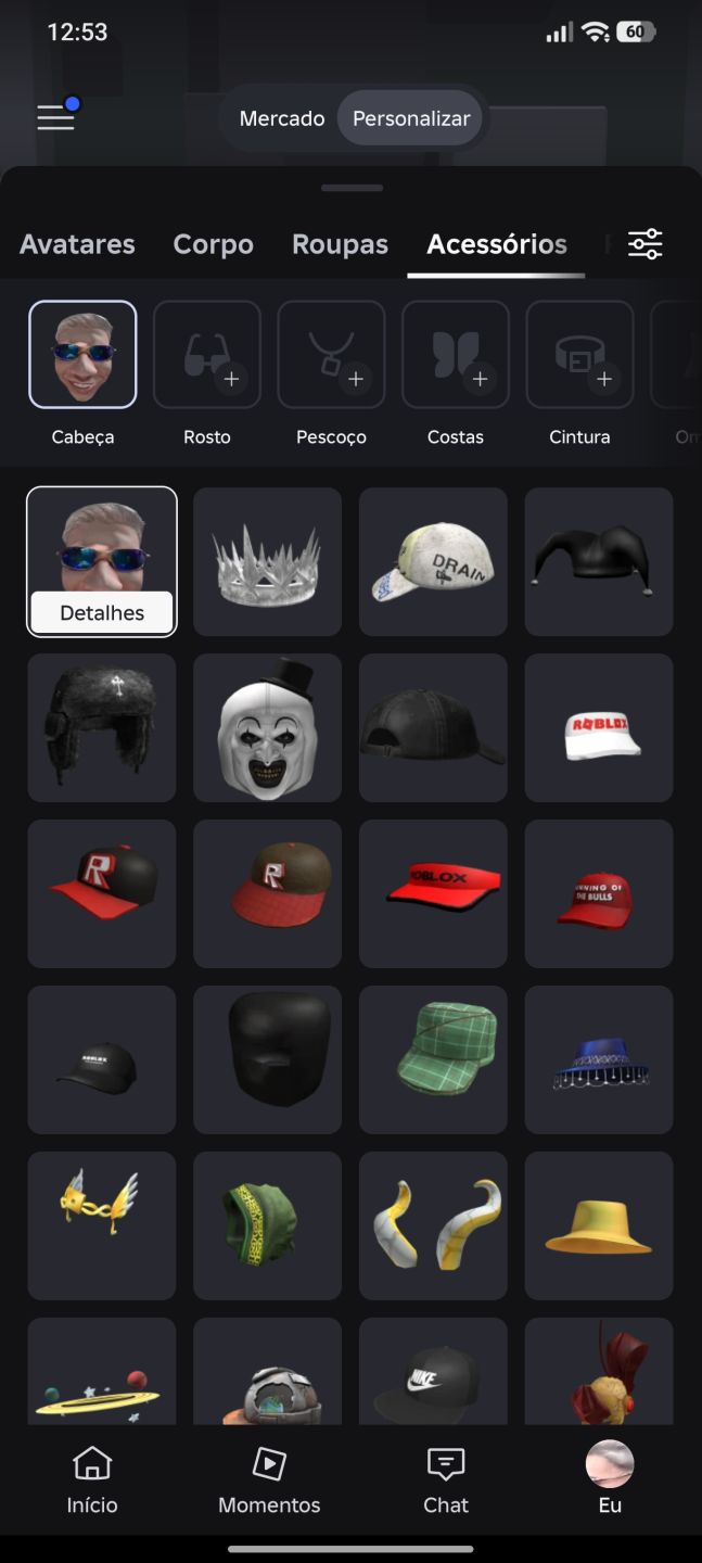 CONTA ROBLOX COM 4.000 ROBUX GASTOS + MUITAS ROUPAS