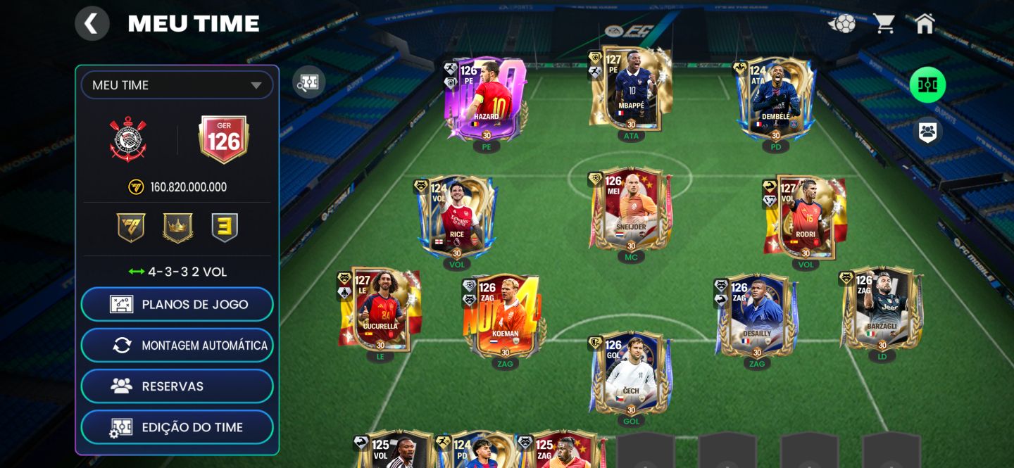 Conta fc Mobile Mbappé meta