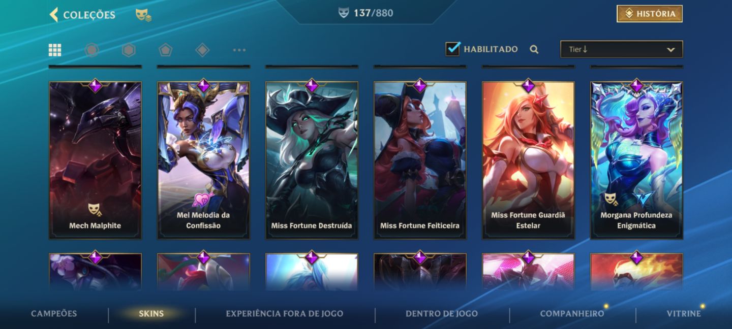 Conta WR/Valorant com Miss Fortune Ametista + 137 Skins