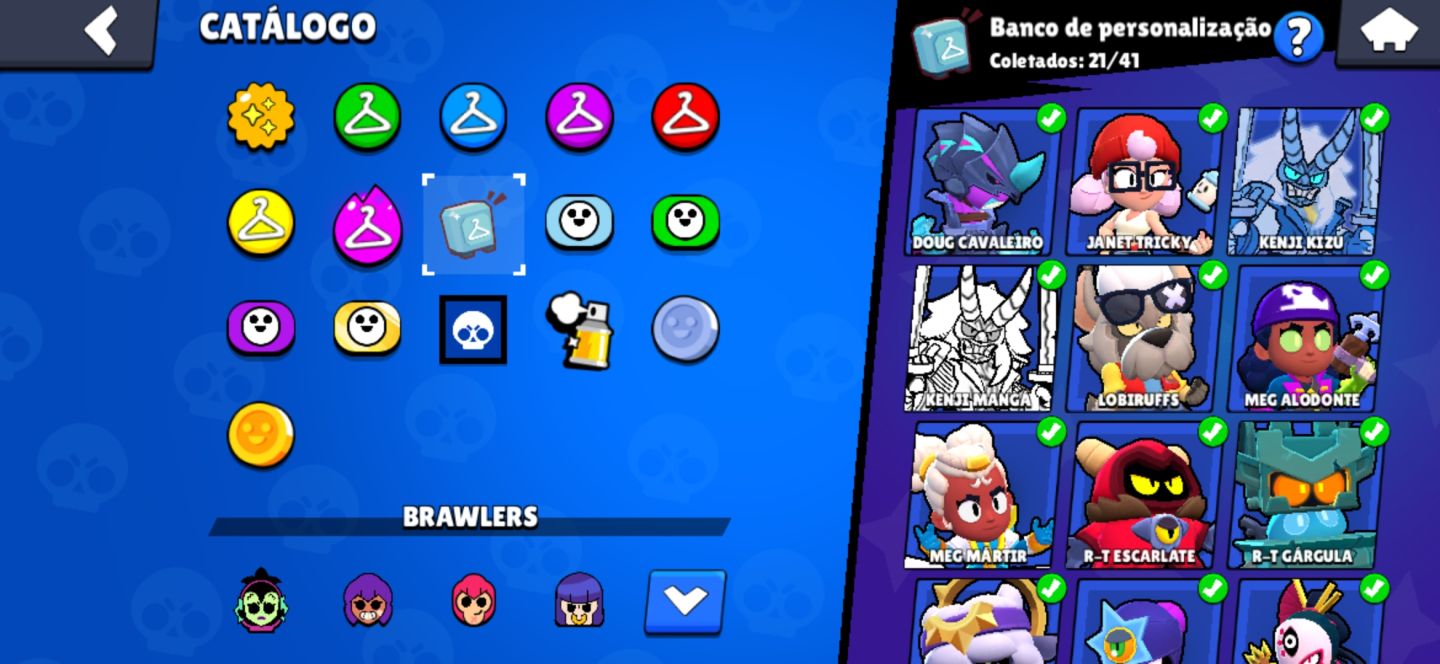 CONTA DE BRAWL STARS PRA SAIR AGORA!!!!!