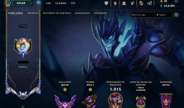 Conta LoL MESTRE 500 PDL full champs, níve 773, 345 skins, 4 ultimate, 6 mítica.
