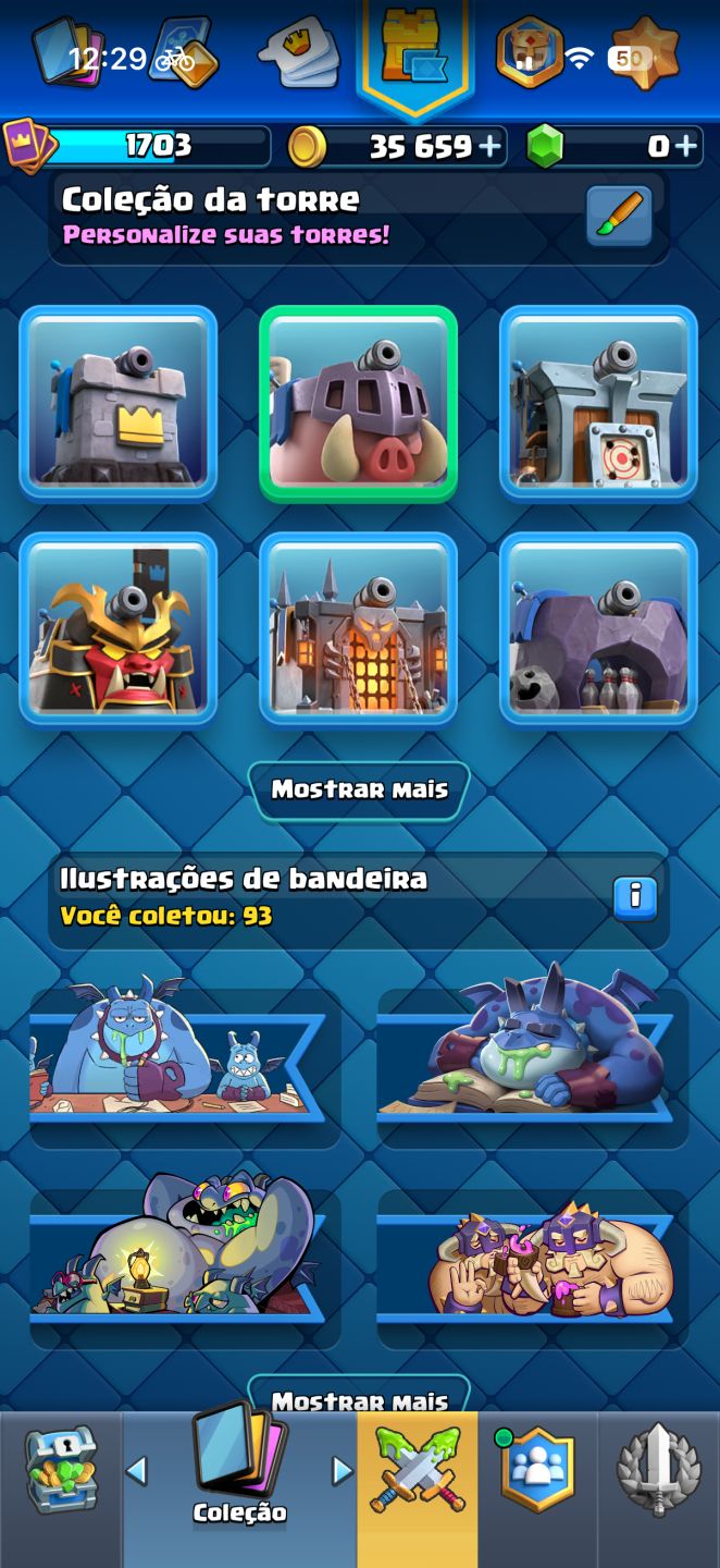 Conta 10 anos clash royale