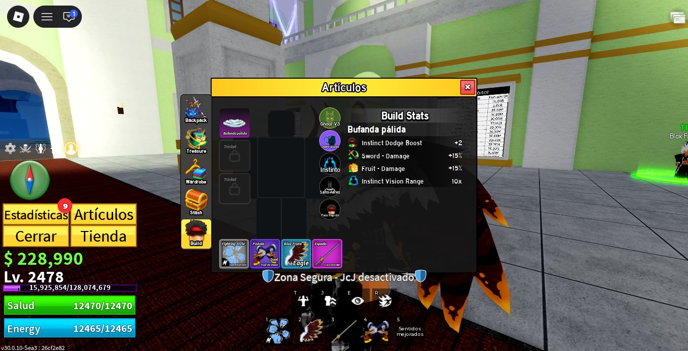 CONTA BLOX FRUITS | LVL 2478 | 2X MASTERY | FULL ACESSO