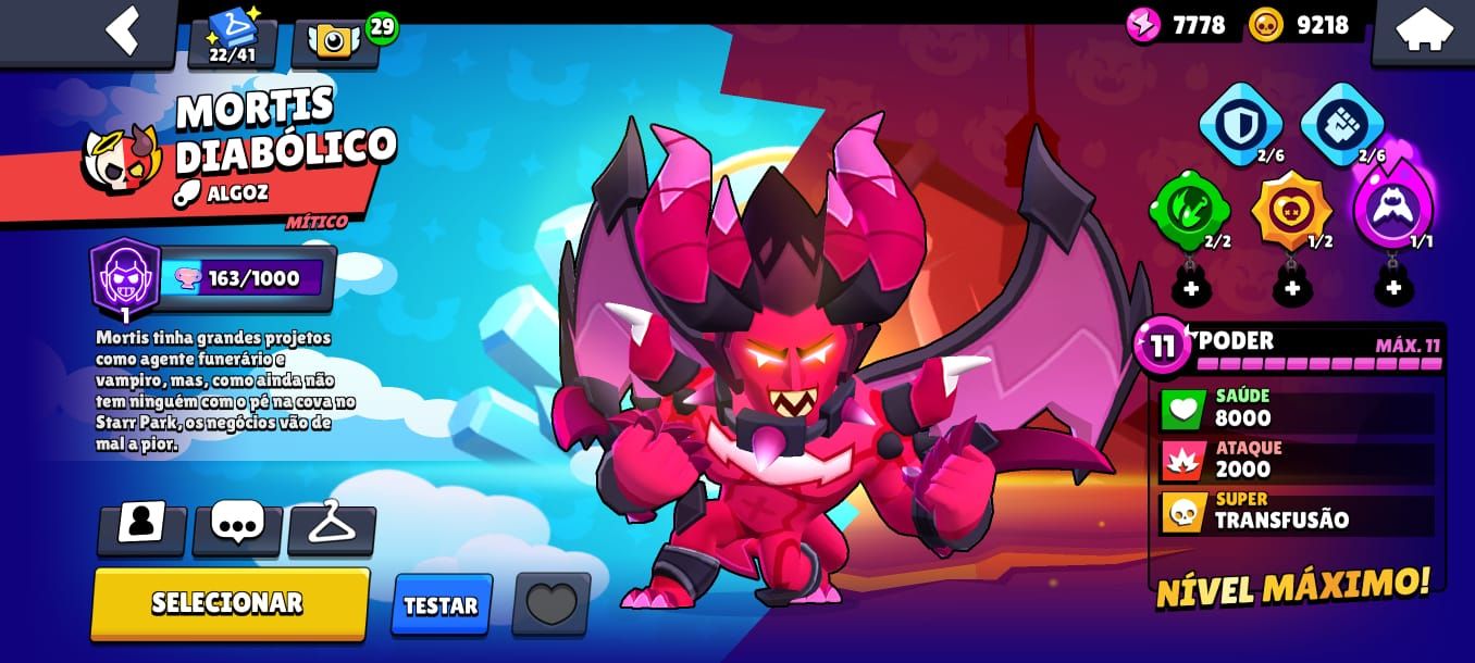 Conta Brawl Stars ultra gemada com quase todos os brawlers!!!