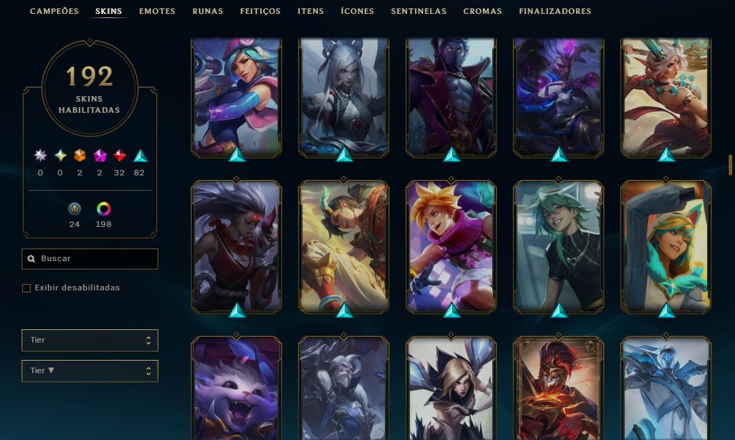 Conta Plat 4 com MMR Quase zerado. Foco para ADCs.