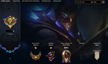 CONTA LOL GOLD 3 - SMURF C/ SKINS