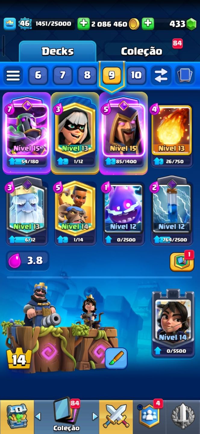 CONTA CLASH ROYALE ÚNICA - PREÇO EXCLUSIVO 10K TROFEUS
