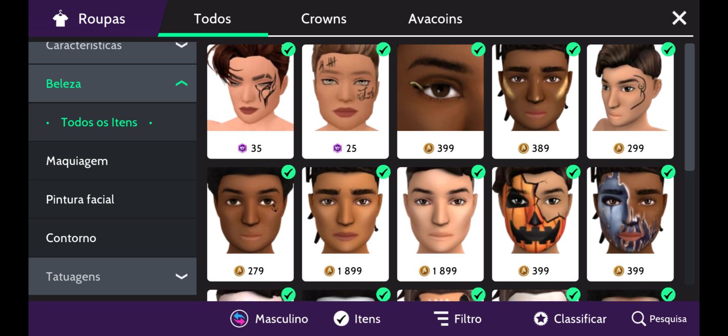 CONTA AVK RARA E RICA VEM VEM VEM