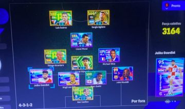 CONTA DE EFOOTBALL 3164 DIV 3 COM OLISE 105 SHOW TIME BLITZ
