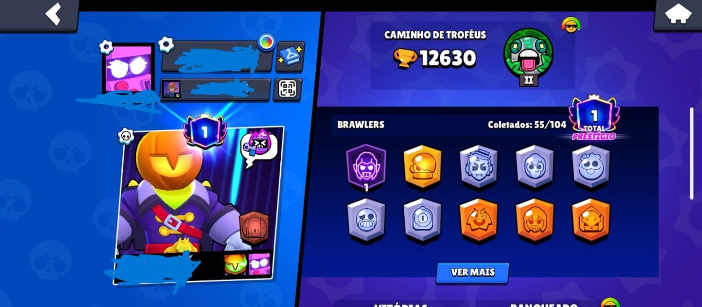 CONTA BRAWL STARS 12.6K+ TROFÉUS