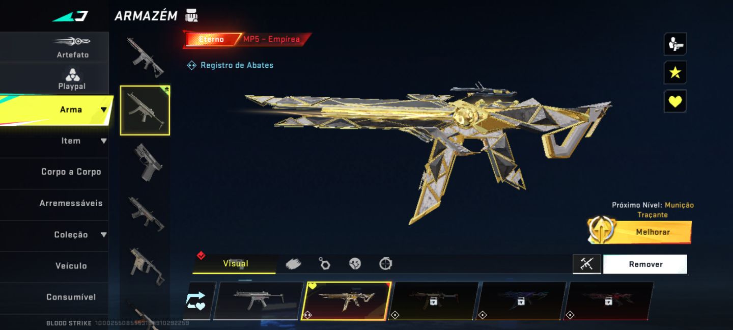 CONTA DE BLOOD STRIKE COM MP5 EMPIRIA!