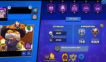 Conta 100000mil troféus Brawl Stars