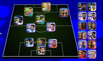 Conta efootball com Messi 111
