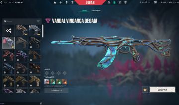 Conta de valorant 7 Skins/ Dima 2/peak ASC 3/ lvl 227
