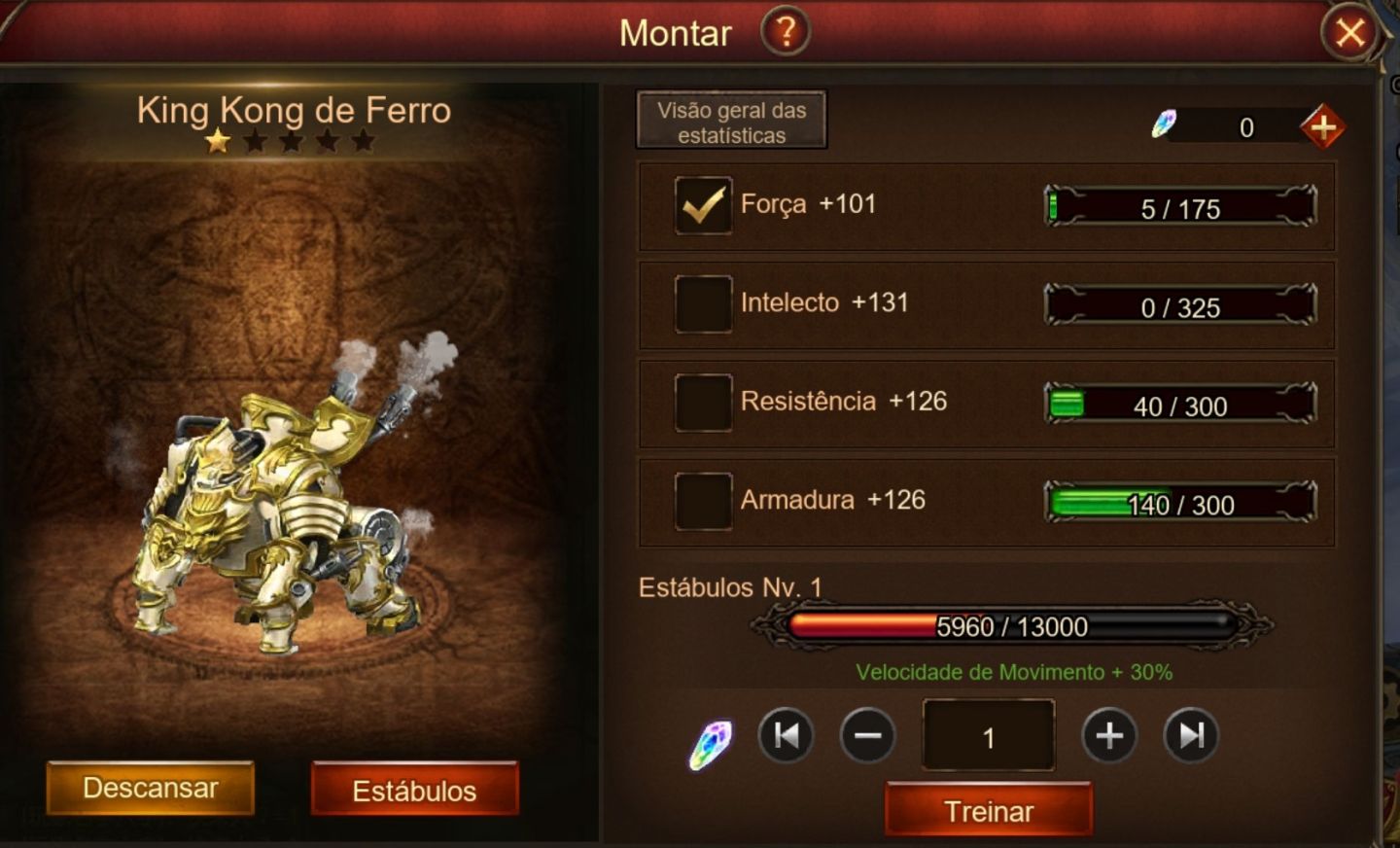 Conta WARTUNE ULTRA (Legend Online)