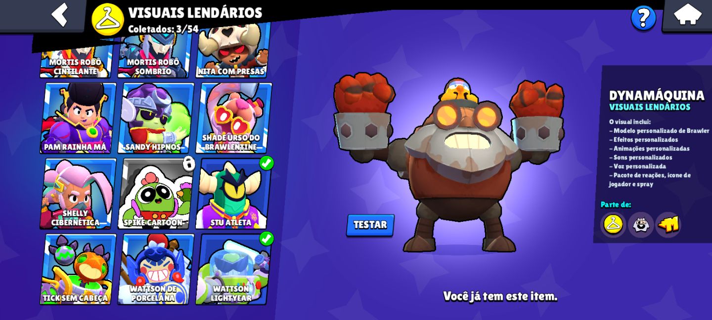 Conta de Brawl stars muito boa e rara, criada em 2021!!!!!!!