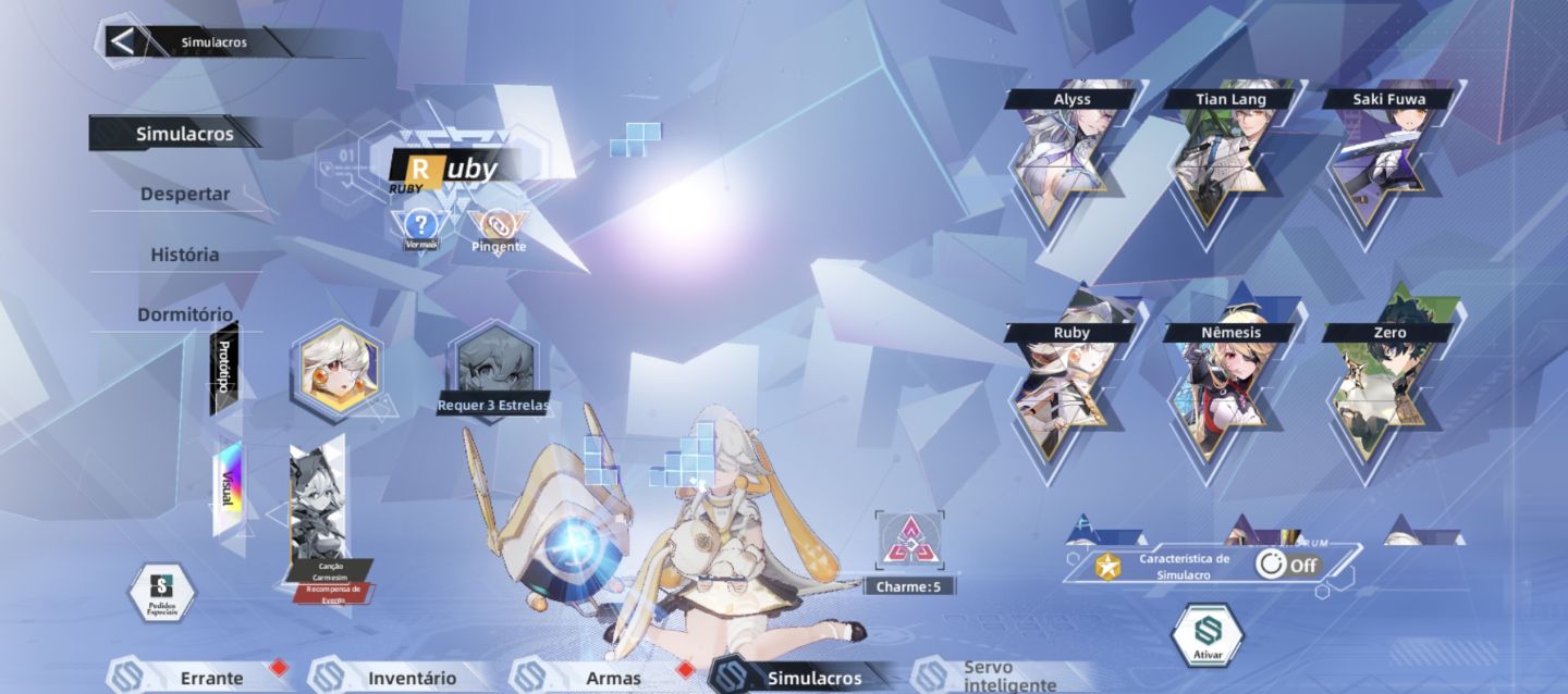 Tower of fantasy (conta antiga muito boa 2020)