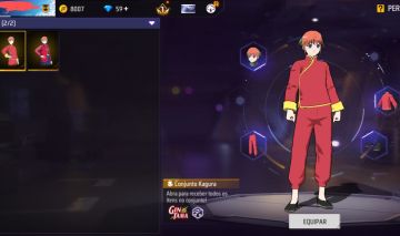 Conta Braba De Freefire Com Skins Da Kagura Collab Gintama!