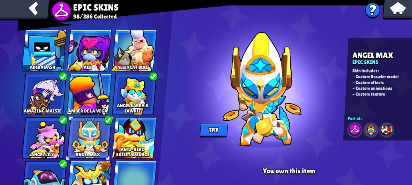 CONTA DE BRAWL STARS 62K DE TROFÈU