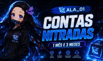 [PROMOÇÃO] CONTA DISCORD COM 1 E 3 MESSES DE NITRO + ENTREGA AUTOMÁTICA !!!