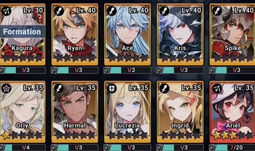 Seven Knights Idle Aventure contas rerrol 240.000+ diamantes