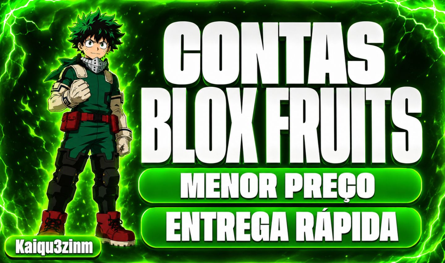 CONTAS BLOX FRUITS /// MELHOR PREÇO DO SITE (75% OFF) ENTREGA AUTOMÁTICA