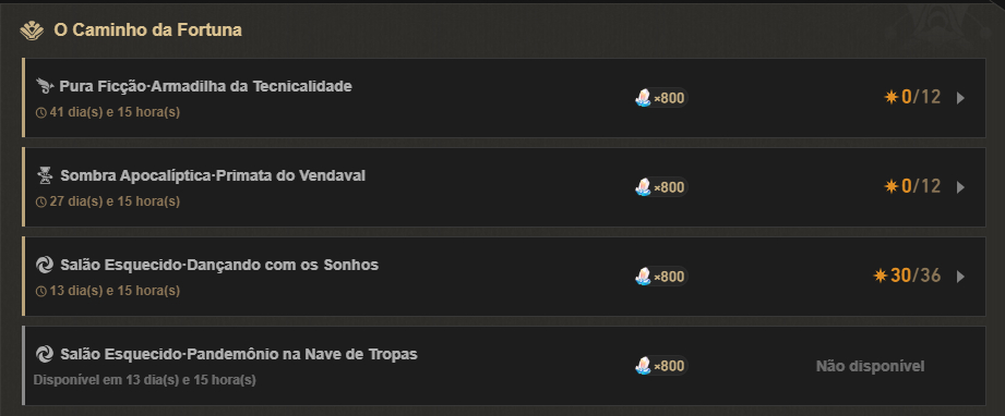 Conta HSR Upada Rank 70 E Genshin Impact AR 49 (CHEQUE A DESCRIÇÃO)