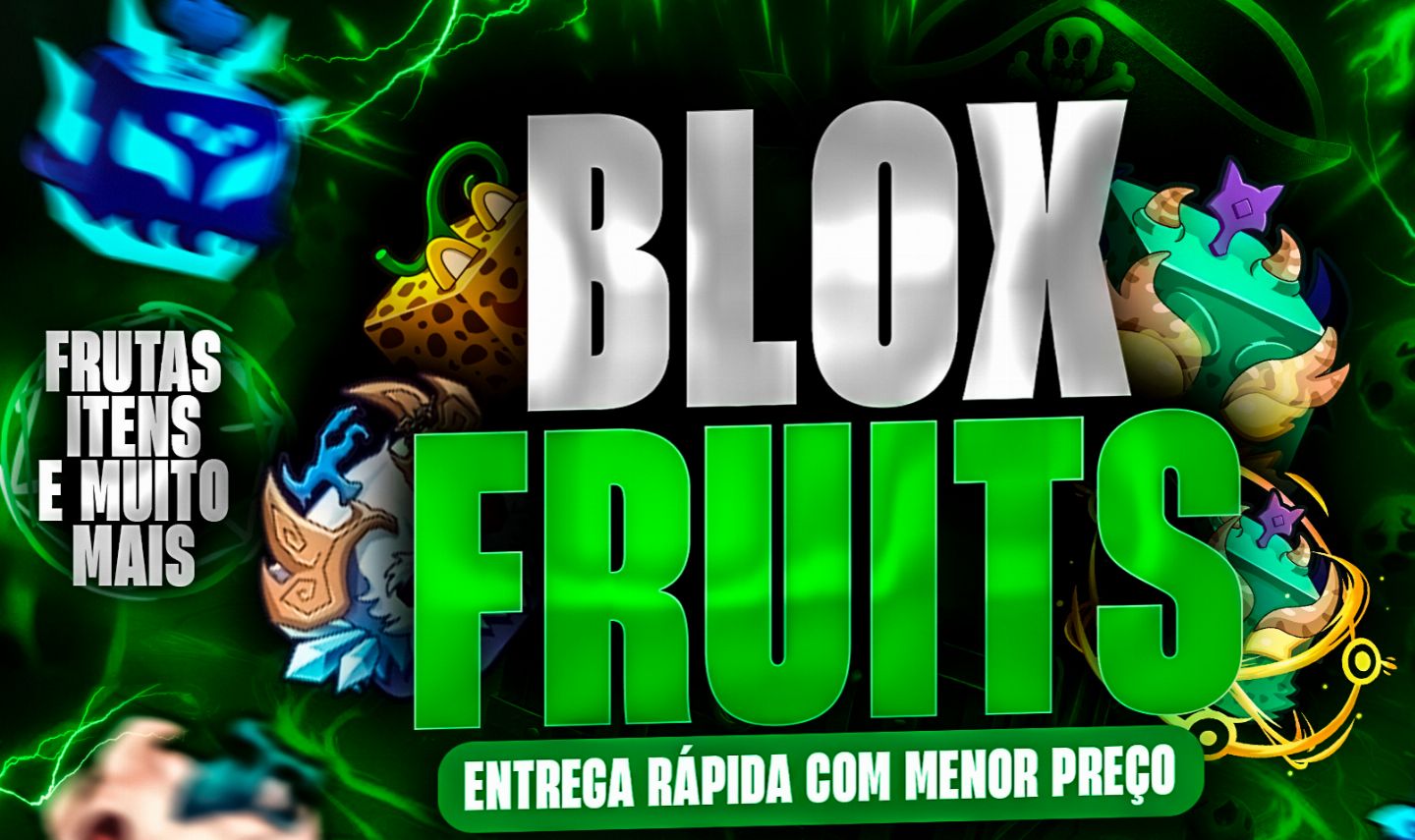 Blox Fruits! Frutas Blox! Barato, Entrega rápida, (Promoção)