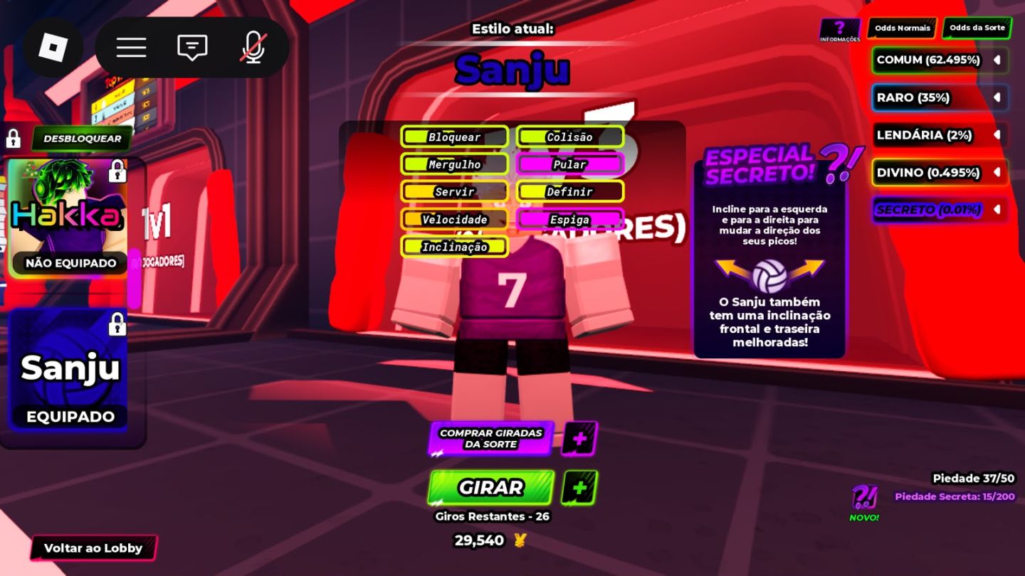 CONTA DE ROBLOX UPADA EM MUITOS JOGOS.