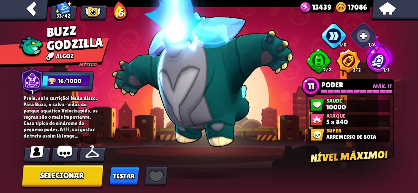 Conta Brawl Star FullGemada!!!