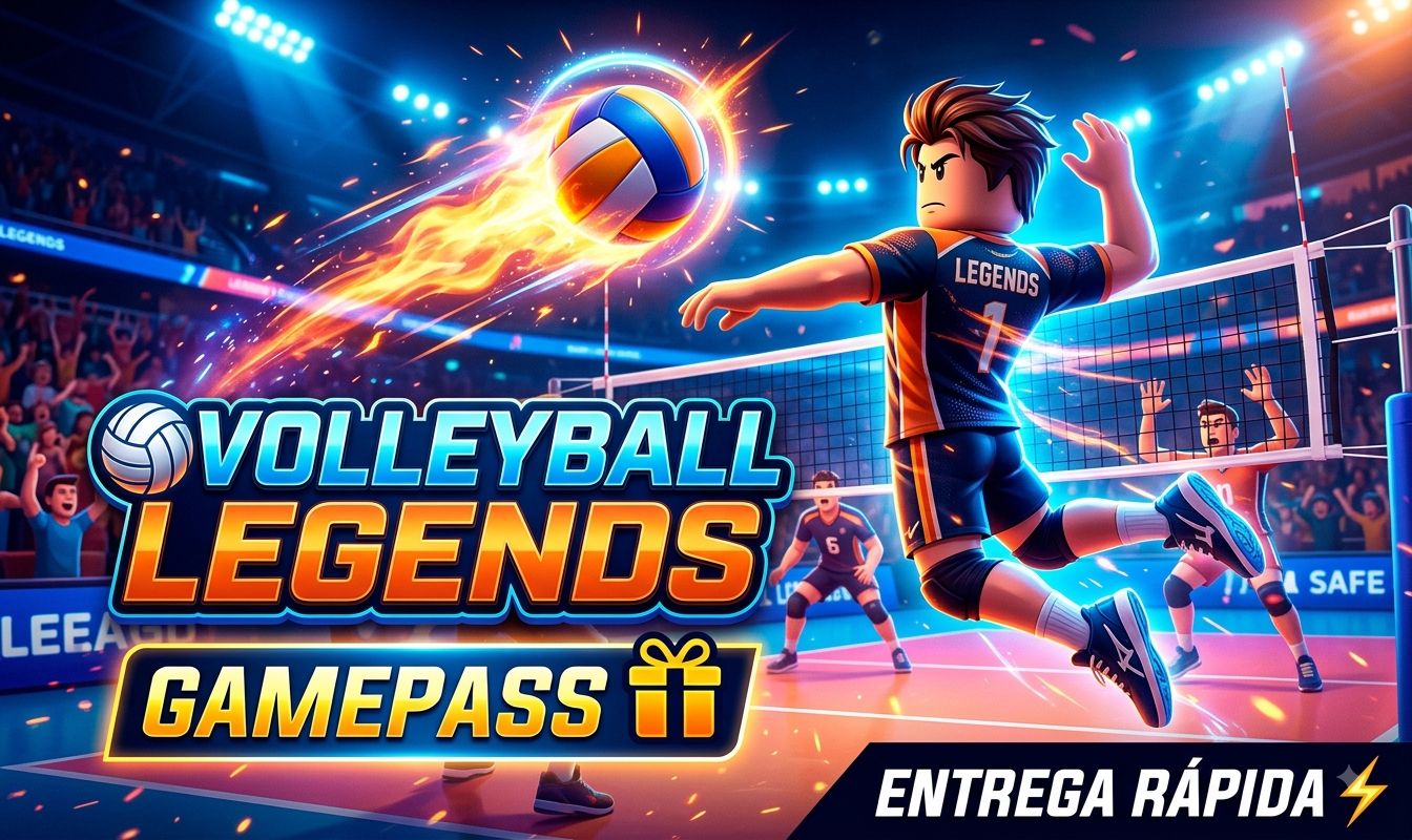 VOLLEYBALL LEGENDS | GAMEPASS VIA GIFT | ENTREGA RÁPIDA.