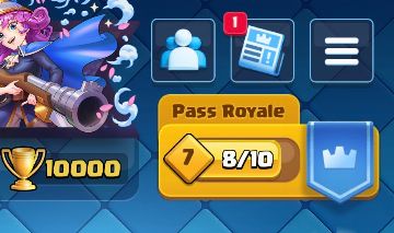 CONTA CLASH ROYALE +3000K GEMA, 10200k troféus, nivel 39, + EVO