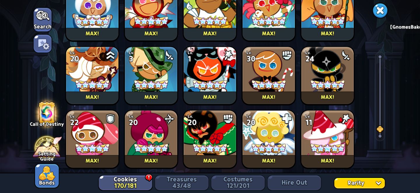Conta de cookie run upada