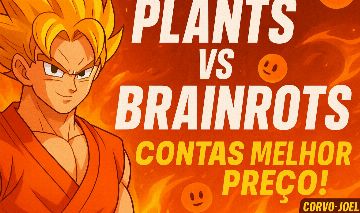 PLANTS VS BRAINROTS | ITENS RAROS + BARATOS + entrega automática!! Somente aqui