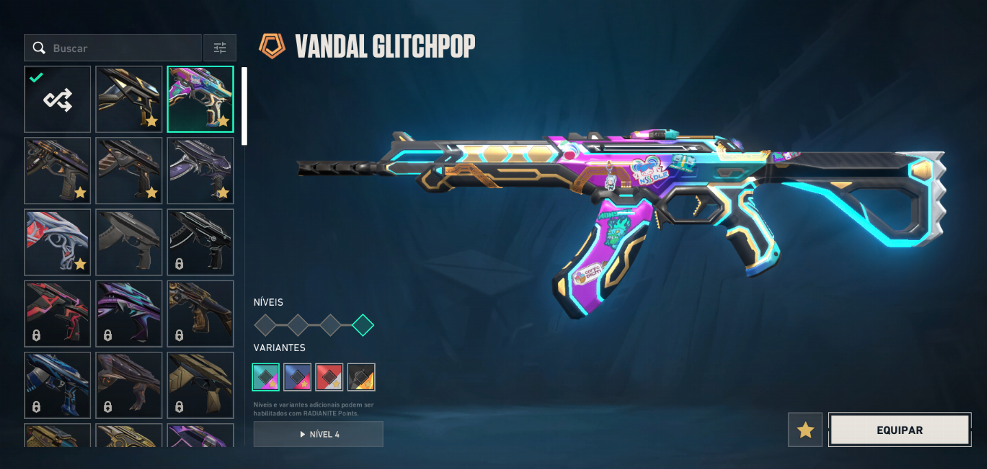 CONTA OURO/PLATINA VALORANT PRA RAPIDO! Com Muitas Skins (Champions 2025)