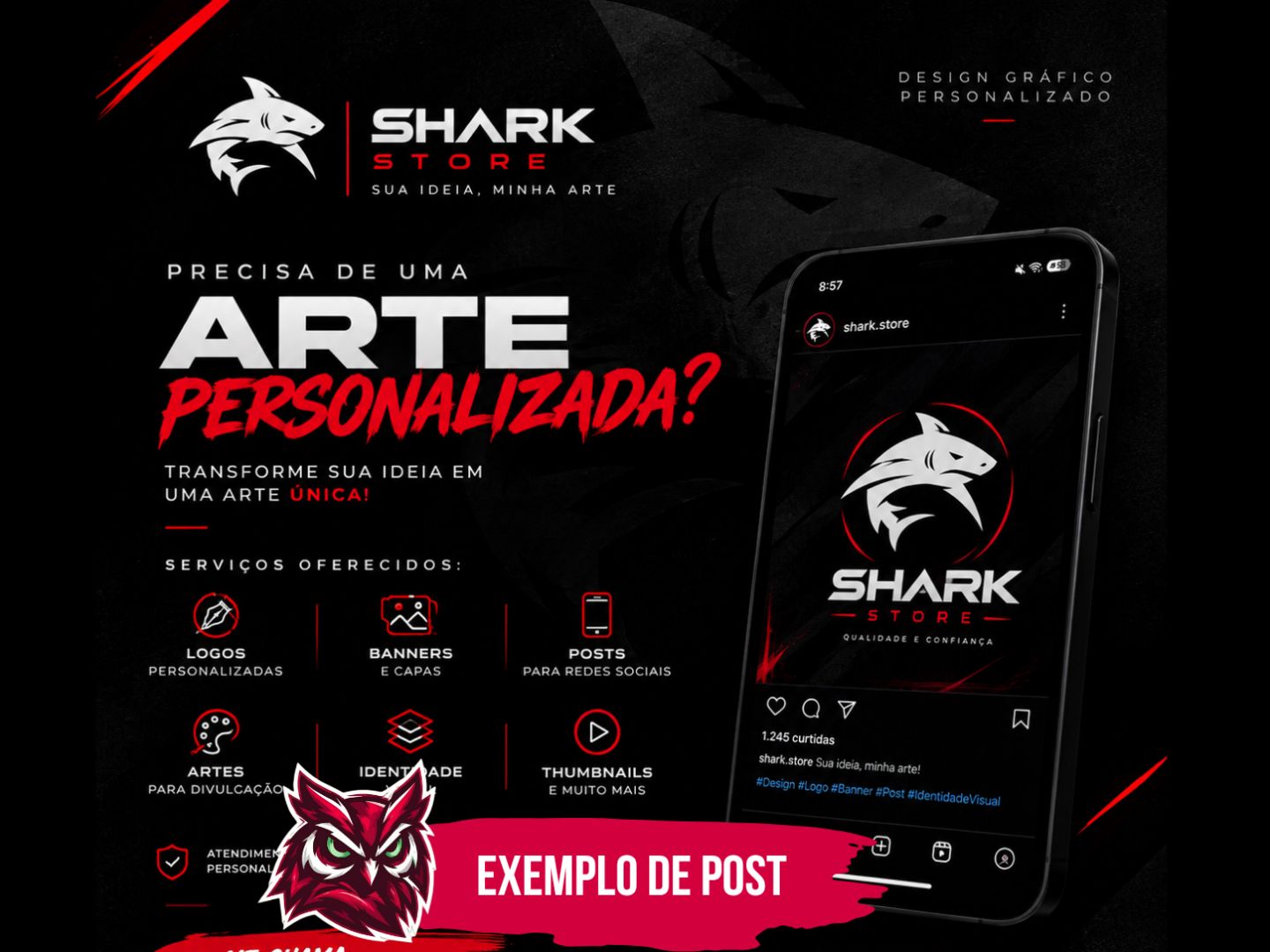KRV Kreative Vision | Design Gráfico, Logos, Banners e Artes Personalizadas