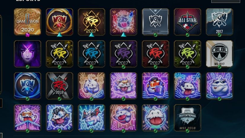 Conta Lol Nivel 530+ I 400k+ EA I 1.5KK Soraka I 220+ Skins
