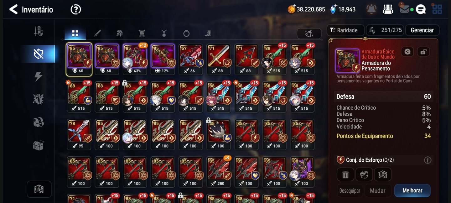 EPIC SEVEN - CONTA PERFEITA - LIMITADAS DE VERÃO