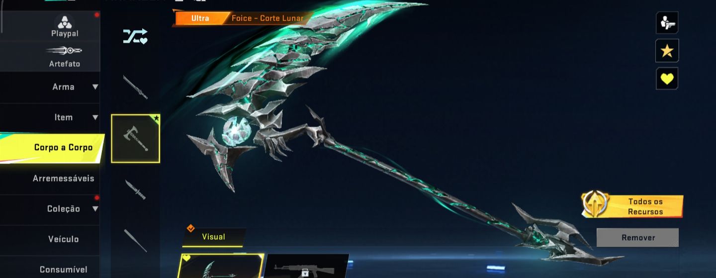 Conta blood strike com foice
