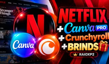 [ COMBO ] Netflix 4K + Crunchyroll + Canva Pro (30D) ENTREGA AUTOMATICA