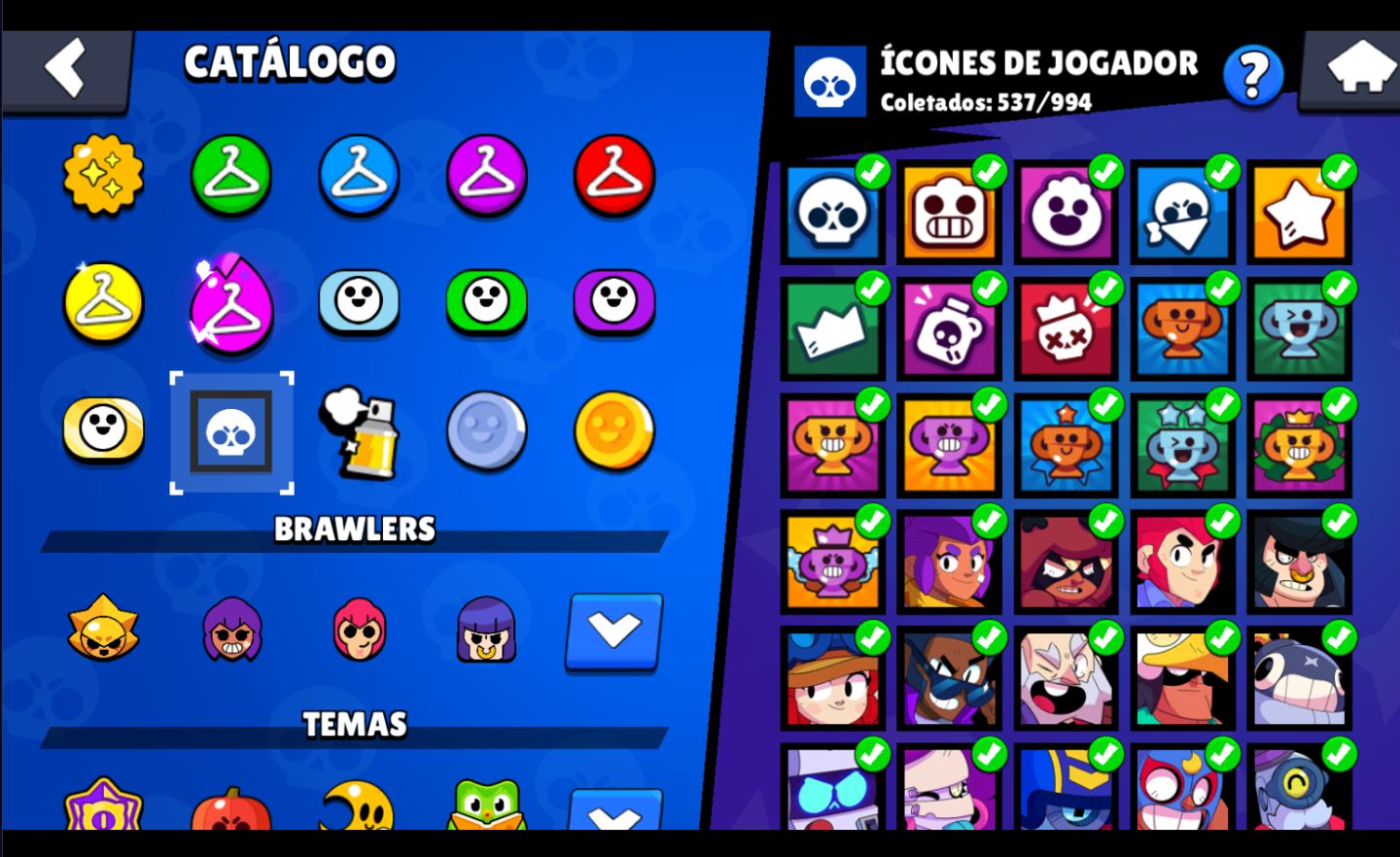 CONTA BRAWL STARS +47329 TRÓFEUS