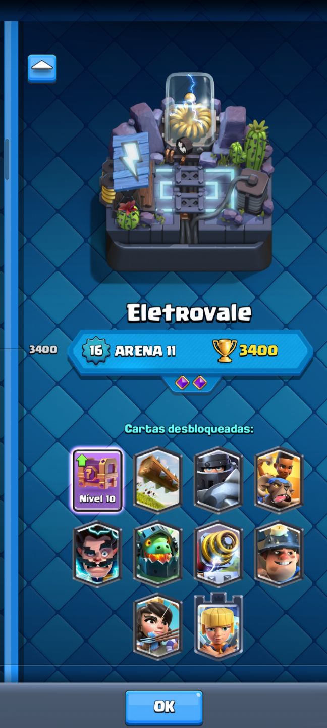 CONTA INICIANTE DE CLASH ROYALE